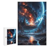 Puzzles for Adults 1000 PCS The Collision of Two World Jigsaw for Adults Relaxing Games Analysis And Logic Unique Birthday And Xmas Gifts 1000 PCS