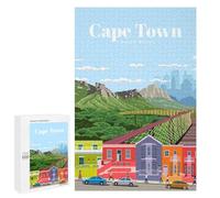Puzzles for Adults 1000 PCS Travel to Cape Town Jigsaws for Adults Relaxing Games Enhance Memory Unique Birthday And Xmas Gifts 1000 PCS