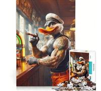 Puzzles for Adults 1000 Piece A Ducks Tale, DIY Toys, Challenging To Complete, Artists Collection, Fine Art 38x52cm
