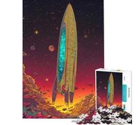 Puzzles for Adults 1000 Piece Aegis Voyager Class Jigsaw for Adults Relax Games Difficult Hard Unique Birthday And Xmas Gifts (38x52cm)