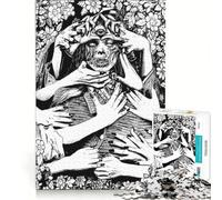 Puzzles for Adults 1000 Piece All Seeing Eye, Impossible Game, Staycation Kill Time, Unique Gifts for Birthday And Christmas 38x52cm