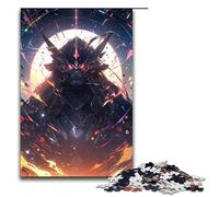 Puzzles for Adults 1000 Piece Anime Samurai Pattern Assembly Help The Brain Exercise Addictive Toys to Cultivate Patience 75x50cm