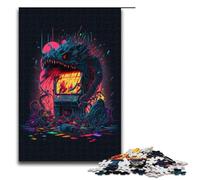 Puzzles for Adults 1000 Piece Arcade Monsters Toy Intellectual Game Is Ideal As A Gift for The Whole Family 75x50cm