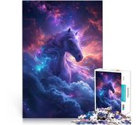 Puzzles for Adults 1000 Piece Art Horse Pattern assembly 26x38cm Every Piece is Unique - Challenging Family Fun Game for teenager Age 14 Up