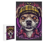 Puzzles for Adults 1000 Piece -Beret Dogs -1000 Piece Puzzles for Adults And Kids Educational Puzzle 1000 PCS