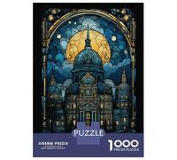 Puzzles for Adults 1000 Piece Berlin Cathedral Travel Jigsaw for Adults Relax Games Difficult Hard Unique Birthday And Xmas Gifts 38x26cm/1000pcs