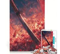 Puzzles for Adults 1000 Piece Blade of The Spider Lilies, Toy Wall Decor, Challenging To Complete, Unique Birthday And Gifts 50x75cm