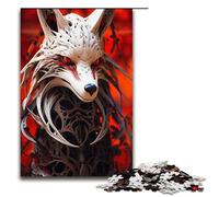 Puzzles for Adults 1000 Piece Blood Red Shadow Toy Intellectual Game Is Ideal As A Gift for The Whole Family 75x50cm