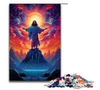 Puzzles for Adults 1000 Piece Brazil Jesus Savior Family Fun Puzzle Great Gift for Teenager Age 14 Years Up 75x50cm