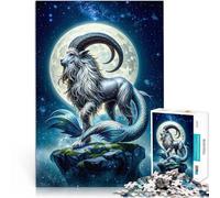 Puzzles for Adults 1000 Piece Capricorn Zodiac Sign Family Fun 38x52cm for is ideal as a gift for the whole family for and 14 Years old