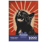 Puzzles for Adults 1000 Piece Cat Propaganda Jigsaw for Adults Relax Games Difficult Hard Unique Birthday And Xmas Gifts 70x50cm/1000pcs