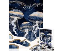 Puzzles for Adults 1000 Piece Celestial Drifters Practical Game Stress Reliever Home Decoration Toys Fun Activities at Home (38x52cm)