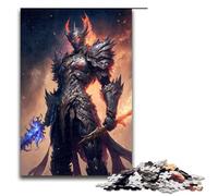 Puzzles for Adults 1000 Piece Celestial Warrior Pattern Assembly Help The Brain Exercise Addictive Toys to Cultivate Patience 75x50cm