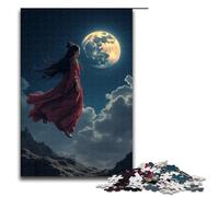 Puzzles for Adults 1000 Piece Chang'e Flies to The Moon Jigsaw Puzzle Home Educational Games DIY Toys Great Gift for Games 1000 PCS(75x50cm)