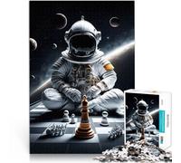 Puzzles for Adults 1000 Piece Chess Universe Familienspiel zum Stressabbau, schwierige Herausforderung Geburtstagsgeschenke50x70cm