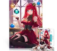 Puzzles for Adults 1000 Piece Christmas Anime Girl Spielzeug Lernspiele Stressabbau Tolle Geschenke und Spielzeuge75x50cm