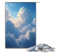 Puzzles for Adults 1000 Piece Cloud Flow Pattern Assembly Help The Brain Exercise Addictive Toys to Cultivate Patience 1000 PCS(75x50cm)