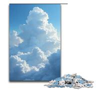Puzzles for Adults 1000 Piece Cloud Flow Pattern Assembly Help The Brain Exercise Addictive Toys to Cultivate Patience 1000 PCS(75x50cm)