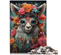 Puzzles for Adults 1000 Piece Colorful Alpacas Difficult Hard Jigsaw 26x38cm deal as gifts for the whole family for ages 14+