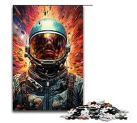 Puzzles for Adults 1000 Piece Colorful Fantasy Astronaut Pattern Assembly Help The Brain Exercise Addictive Toys to Cultivate Patience 1000 PCS(75x50cm)