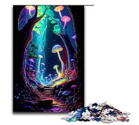 Puzzles for Adults 1000 Piece Colorful Forest Family Fun Puzzle Great Gift for Teenager Age 14 Years Up 75x50cm