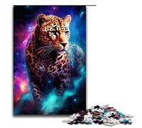 Puzzles for Adults 1000 Piece Colorful Leopard Toy Intellectual Game Is Ideal As A Gift for The Whole Family 75x50cm