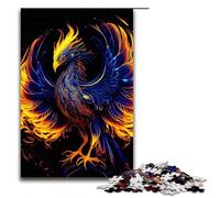 Puzzles for Adults 1000 Piece Colorful Phoenix Toy Intellectual Game Is Ideal As A Gift for The Whole Family 75x50cm