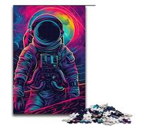 Puzzles for Adults 1000 Piece Colourful Astronauts Toy Intellectual Game Is Ideal As A Gift for The Whole Family 1000 PCS