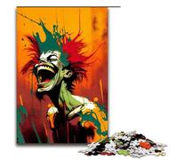 Puzzles for Adults 1000 Piece Comic Insanity Jigsaw Puzzle Home Educational Games DIY Toys Great Gift for Games 1000 PCS(75x50cm)