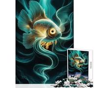 Puzzles for Adults 1000 Piece Cosmic Betta Educational Toy Birthday Gift for Educational Game Enhance Love between Couples Size 38x52cm