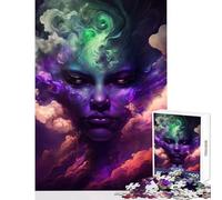 Puzzles for Adults 1000 Piece Cosmic Entity Educational Toy Birthday Gift for Educational Game Enhance Love between Couples Size 50x75cm