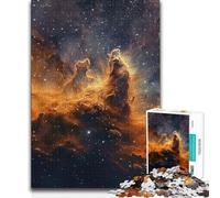 Puzzles for Adults 1000 Piece Cosmic Inferno - The Fiery Edge of Space Toy Intellectual Game Analysis And Logic Gift Birthday (50x75cm)