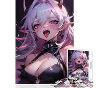 Puzzles for Adults 1000 Piece Crazy Vampiress Ophelia Educational Toy Birthday Gift for Educational Game Enhance Love between Couples Size 50x75cm