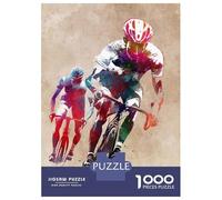Puzzles for Adults 1000 Piece Cycling Sport Jigsaw for Adults Relax Games Difficult Hard Unique Birthday And Xmas Gifts 38x26cm/1000pcs