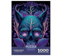 Puzzles for Adults 1000 Piece Dalmatian Dog Portrait Illustration Puzzle for Adults Relaxing Games Staycation Kill Time Unique Birthday And Xmas Gifts 38x26cm/1000pcs