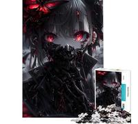 Puzzles for Adults 1000 Piece Deadly Robotic Anime Girl Jigsaw 1000 Pieces Home Decoration Toys Precision Cutting Christmas Birthday Gifts (50x75cm)