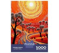 Puzzles for Adults 1000 Piece Desert Dusk Display Jigsaw for Adults Relax Games Difficult Hard Unique Birthday And Xmas Gifts 70x50cm/1000pcs