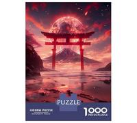 Puzzles for Adults 1000 Piece Dessert Torii Gate Puzzle for Adults Brain Teaser Game Home Decoration Christmas Birthday Gifts 70x50cm/1000pcs