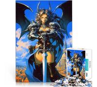 Puzzles for Adults 1000 Piece Dragon Demon Elf Help the brain exercise addictive toys to cultivate patience Home Decoration 50x70cm