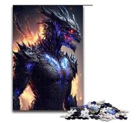 Puzzles for Adults 1000 Piece Dragon Demon Toy Intellectual Game Is Ideal As A Gift for The Whole Family 75x50cm
