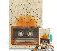 Puzzles for Adults 1000 Piece Drums Abstract Rhythm, Educational Games, Difficult And Challenge, Christmas Birthday Gifts 50x75cm