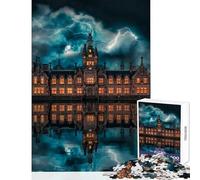 Puzzles for Adults 1000 Piece Dundee Morgan Academy Educational Toy Birthday Gift for Educational Game Enhance Love between Couples Size 38x26cm