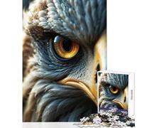 Puzzles for Adults 1000 Piece Eagle Eye Close-Up Jigsaws for Adults Puzzle Staycation Kill Time for Birthday, Chrismas Birthday And Unique Gifts (38x26cm)