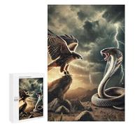 Puzzles for Adults 1000 Piece -Eagle Vs Cobra -1000 Piece Puzzles for Adults And Kids Educational Puzzle 1000 PCS