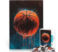 Puzzles for Adults 1000 Piece Energy of Basketball Spielzeug-Intellektuelles Spiel Lernspiel für Geburtstag, Weihnachten75x50cm