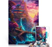 Puzzles for Adults 1000 Piece fantasy landscape 13 für Lernspiel-Herausforderungsspielzeug Wohnkunstdekor38x26cm