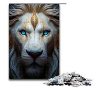 Puzzles for Adults 1000 Piece Fantasy Lion Warriors Toy Intellectual Game Is Ideal As A Gift for The Whole Family 1000 PCS