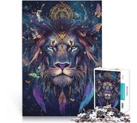 Puzzles for Adults 1000 Piece Fantasy magic lion Stress Reliever Difficult Challenge 26x38cm Artwork Gift for Age 14