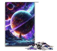 Puzzles for Adults 1000 Piece Fantasy Planet Pattern Assembly Help The Brain Exercise Addictive Toys to Cultivate Patience 1000 PCS(38x26cm)