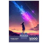 Puzzles for Adults 1000 Piece Fantasy Skyline Comet Jigsaw for Adults Relax Games Difficult Hard Unique Birthday And Xmas Gifts 38x26cm/1000pcs